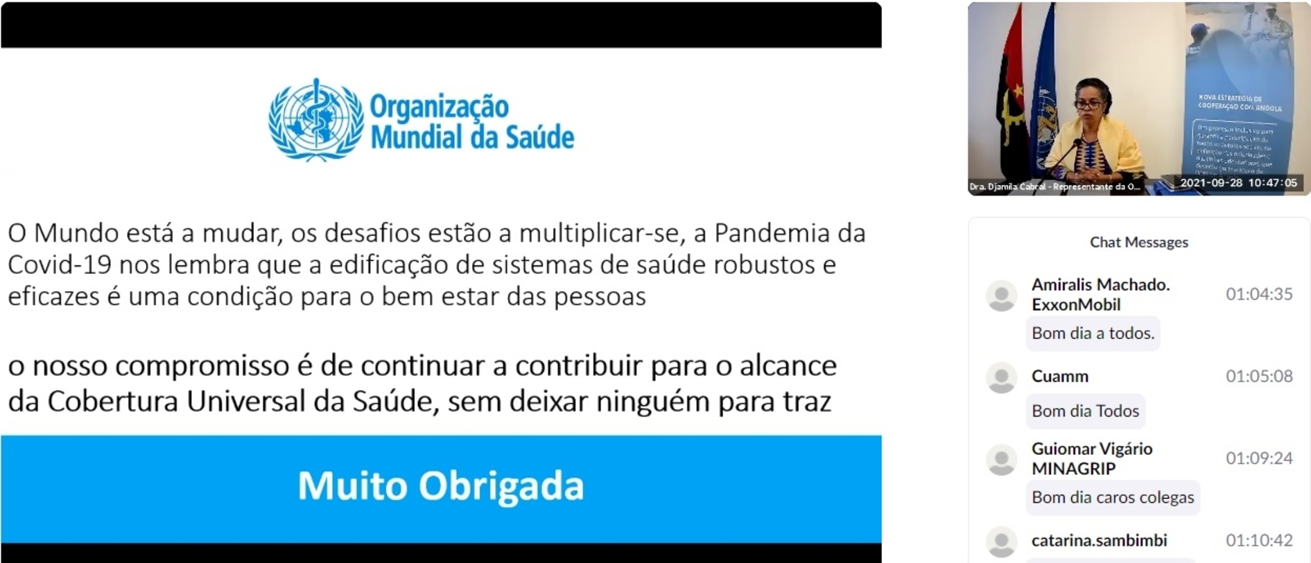 OMS Lança Processo De Elaboração Da Estratégia De Cooperação Com Angola ...